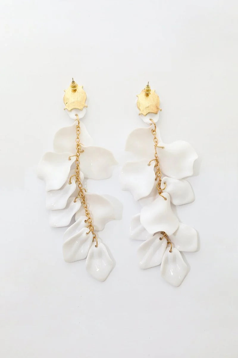 Pendientes de Pétalos de Orquídea