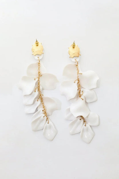 Pendientes de Pétalos de Orquídea