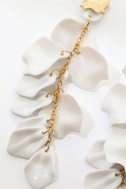 Pendientes de Pétalos de Orquídea